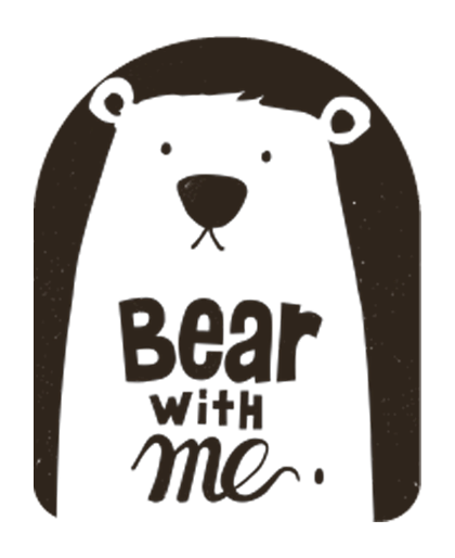 Sticker Bear with me pour le POD de Omnipod®